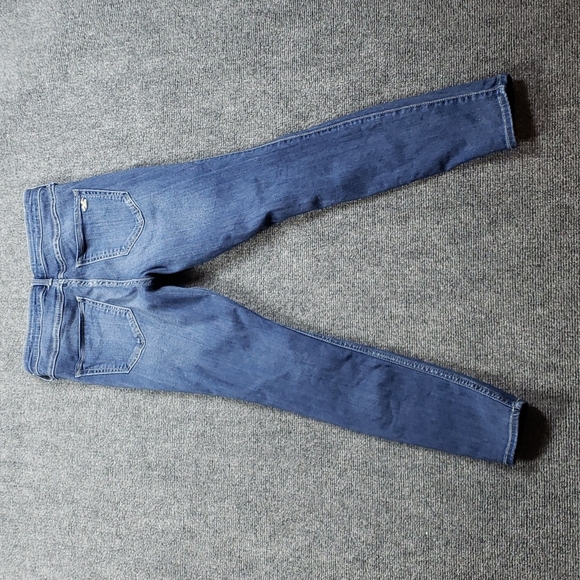 Hollister High Rise Jean Legging Crop Advanced Stretch Jeans 27x26 - Picture 5 of 6